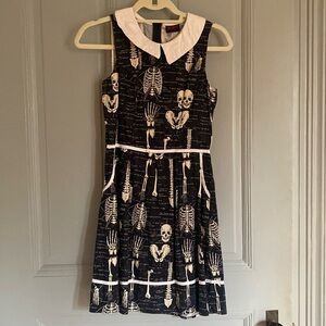 ModCloth Bad to the Bone Skeleton Dress